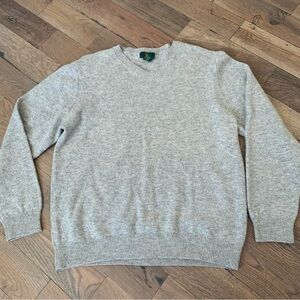Club Room Vneck Lambswool Long Sleeve Pullover Sweater Size Large